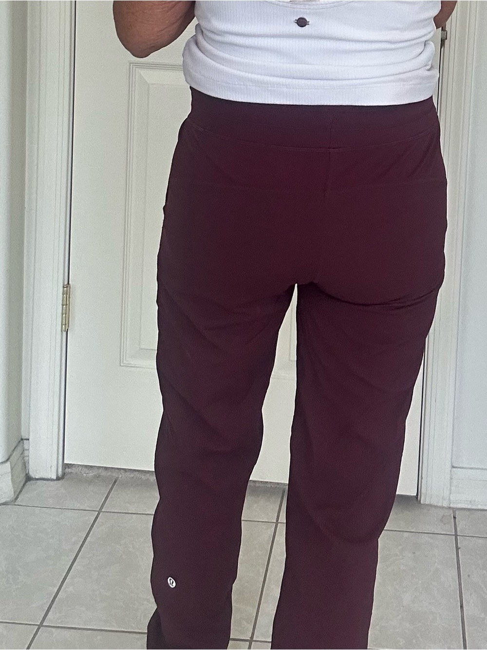 Lululemon Burgundy Maroon Dance Studio Joggers 2 EXC - Picture 3 of 9